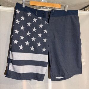 Hurley Phantom American flag boardshorts